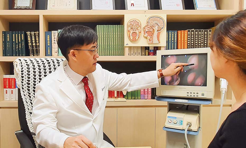 위강한의원 해운대점 검사 결과 설명 장면